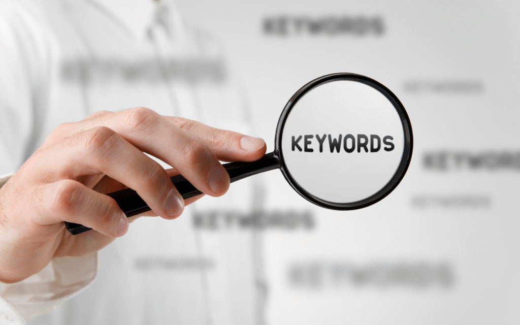 Finding keywords for SEO